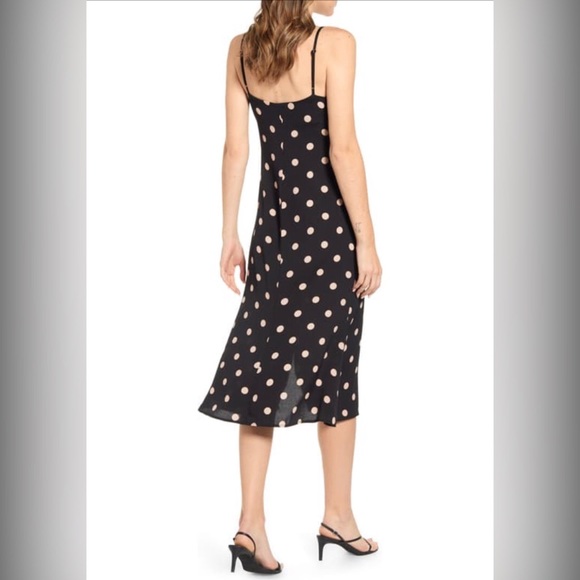 NWT Reformation Crimini Slip Dress Polka Dot - Picture 3 of 10